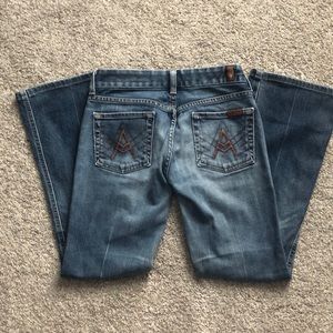 7 for all mankind jeans. Size 25.
